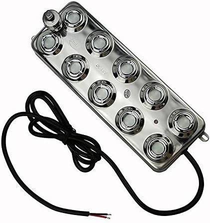 10 Heads Industrial Ultrasonic Mist Maker- Fogger Air Humidifier Accessories Fountain Pond Atomizer Greenhouse Hydroponics (10 Head)