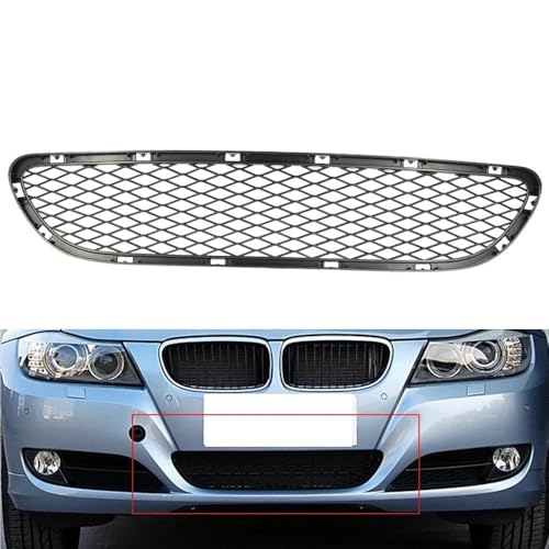 Rejilla de parachoques delantero E90 con insertos de acabado elegante y duradero 2