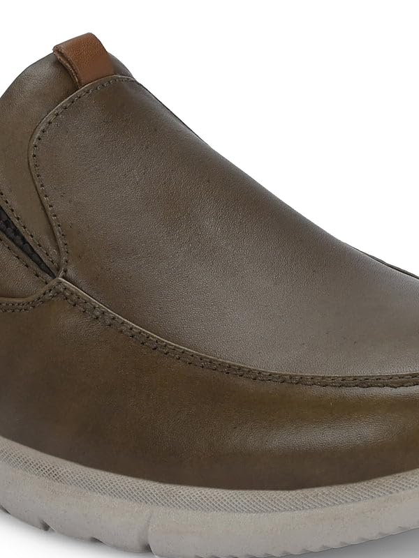 Image of egoss Zero Gravity Premium Genuine Leather Sneaker Casual Shoes for Men - ES-21