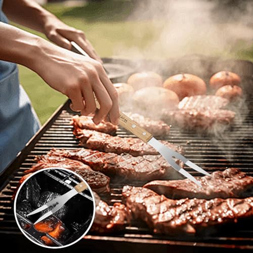 Set personalizado de herramientas para parrilla BBQ miniatura 4