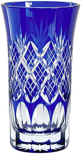 Tajima Glass Layered Yarai Kikusoku Bottom Single Bite Beer Lapis