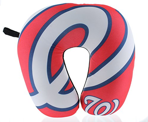 Aminco MLB Washington Nationals Impact Neck Pillow, Red