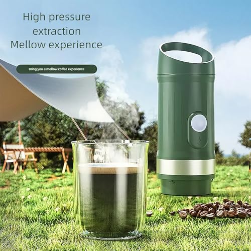 Cafetera portátil para auto con función de calentamiento 80 ml miniatura 5
