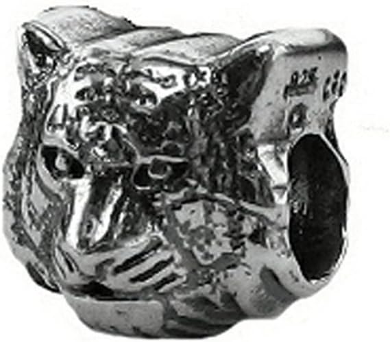 Zable Sterling Silver Mascot Tiger 1922 Bead/Charm