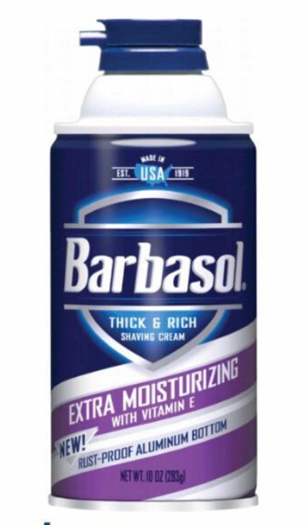 Barbasol Thick & Rich Shaving Cream Extra Moisturizing, 10 OZ