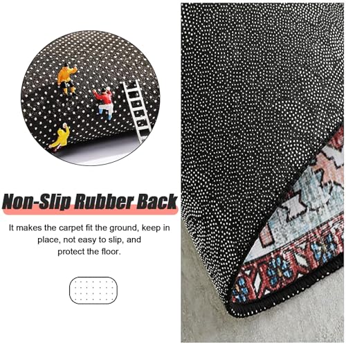 Tapis de couloir antidérapant contre les sols glissants de l'entrée et du bureau