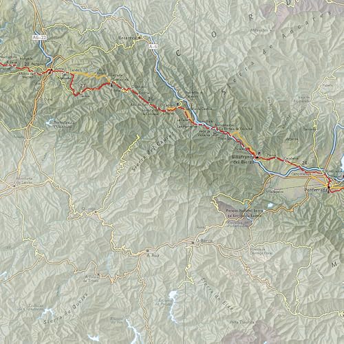 Camino de Santiago Overview and Planning Map (National Geographic Trails