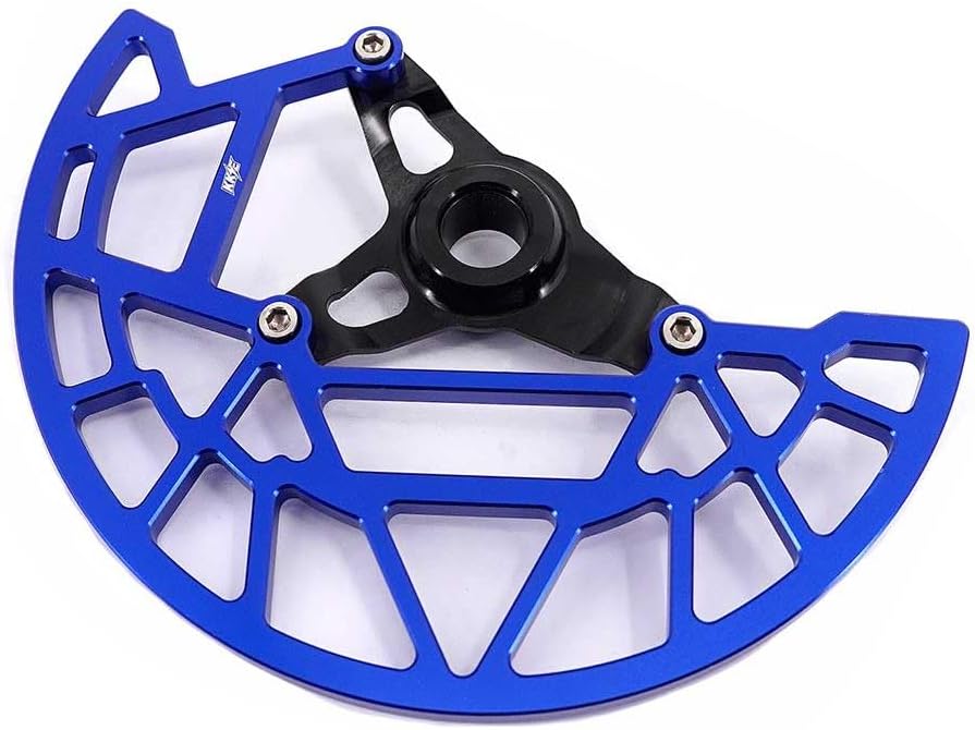 KKE Aluminum Front Brake Disc Guard Fit SURRON Light Bee-X 2019-2025 and Rawrr Mantis 2023-2025, Mantis X 2024-2025 Blue