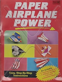 Paperback Paper Airplane Power Easy Step By Step Instructions Book