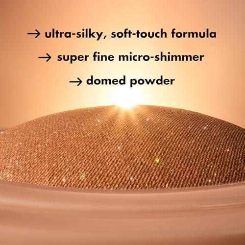 e.l.f. Halo Glow Silky Powder Highlighter, Long-Lasting Luminous Face Finish, Cake-Resistant With Micro-Shimmer, Vegan & Cruelty-Free, Blush Money - 5