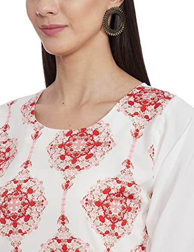 Image of 1 Stop Fashion Women's Crepe Regular Kurta