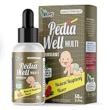 America Medic & Science PediaWell Multi (50 mL) | Baby Vitamin Supplement with Vitamin C | Enhanced