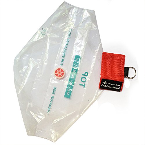 CPR Face Mask Pack of 5 with Oneway Valve CPR Breathing Shields