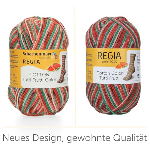 Regia Cotton Color 100G Handstrickgarn Wasserm – Bild 6