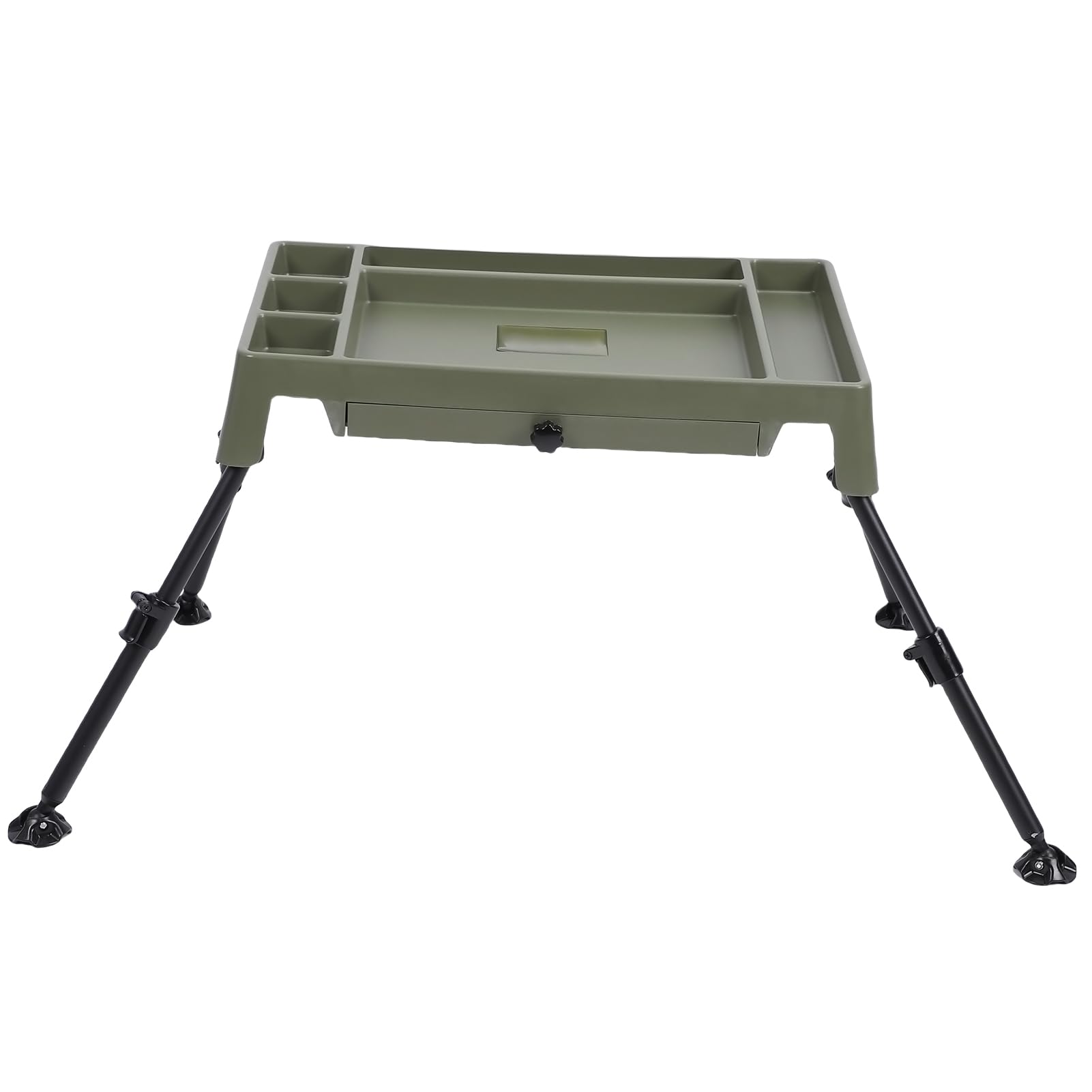 Mingzhe Folding Camping Table with Double Layer Design Height Adjustable