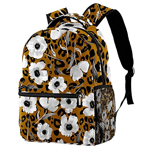 Sac à dos poissons peints pour femme grande capacité : rangez tout avec style