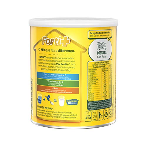 Leite em Pó, Forti+, Integral, Ninho 400g