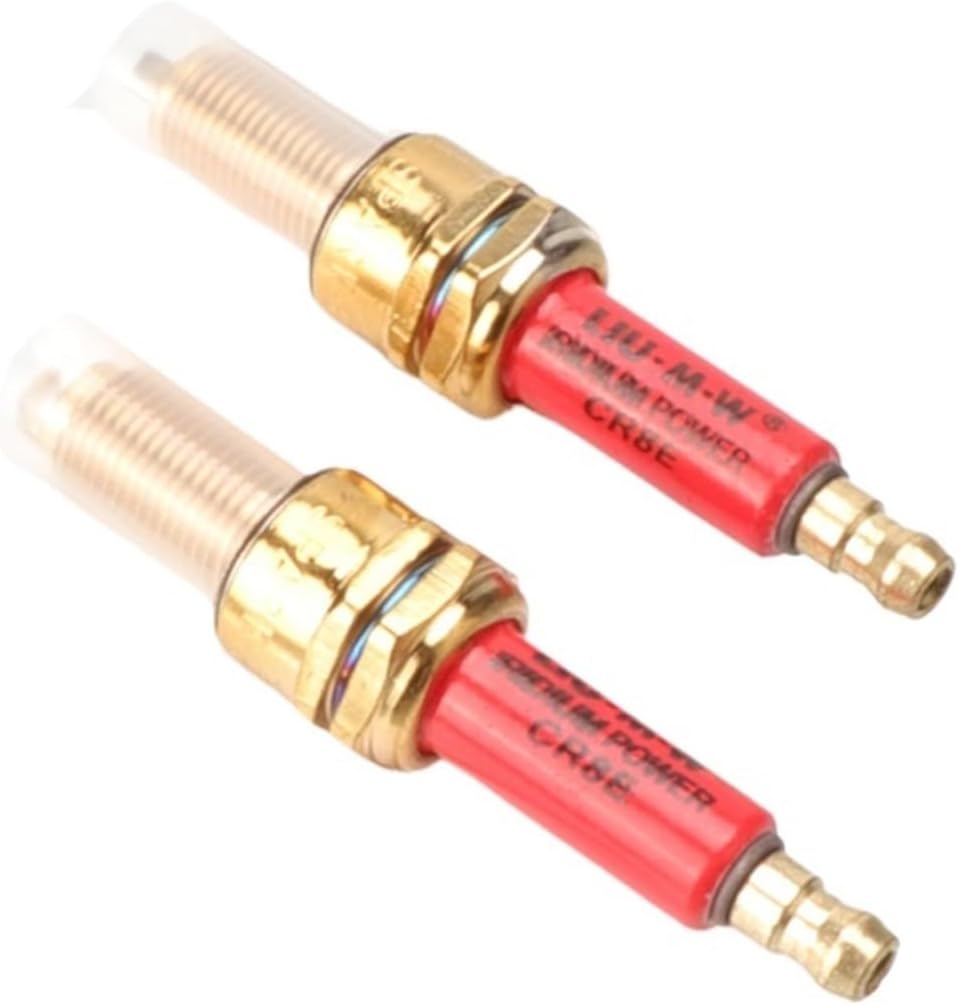 2pcs/4pcs CR8E spark plug for GN125/GS125/GS150 motorcycle engine accessories extended thread distintivo(4pcs)