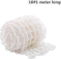 Vista 3 de Rollo de red de carne de algodón de 9.8 ft, red de jamón para salchichas, rollo de salchicha de carnicero, rollo de salchicha para perros calientes