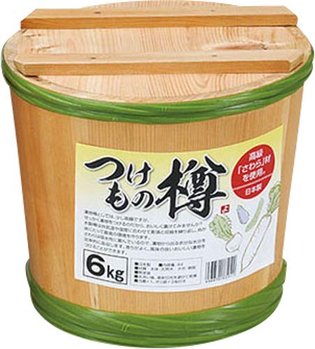 ヤマコー 漬物樽 6kg用 89240
