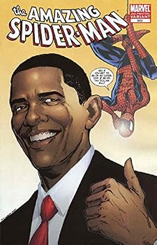 Comic Marvel Comic Book - The Amazing Spider-Man #583 (w/ Barack Obama) 2nd Printing Book