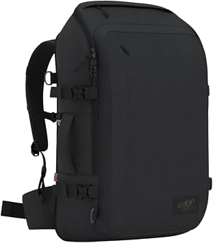Cabinzero Adventure Backpack 42L, Carry On Flight Approved Cabin Bag & Hand Luggage with Airflow Back Panel & 17" Laptop Sleeve, Water Resistant