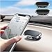 Lot de 2 Support Téléphone Voiture Magnétique, Porte Téléphone Voiture 360° Rotation Aimant Telephone Voiture Support universel tableau bord pour iPhone Samsung Et Autres Smartphones