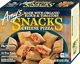 Amy's Frozen Meals, Cheese Pizza Snacks, Non-GMO, 6 oz.