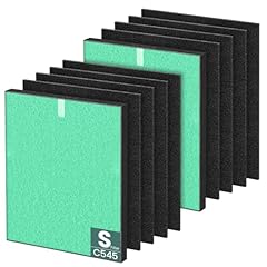 Green - 2 HEPA + 8 Carbon Filters