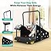 Petbobi Dog Treadmill for Small & Medium Dogs- Quiet Indoor Pet Exercise Machine with 360° Rotatable Display, Remote Control & Wheels, Heavy-Duty 265 lbs Capacity for Fitness & Weight Management