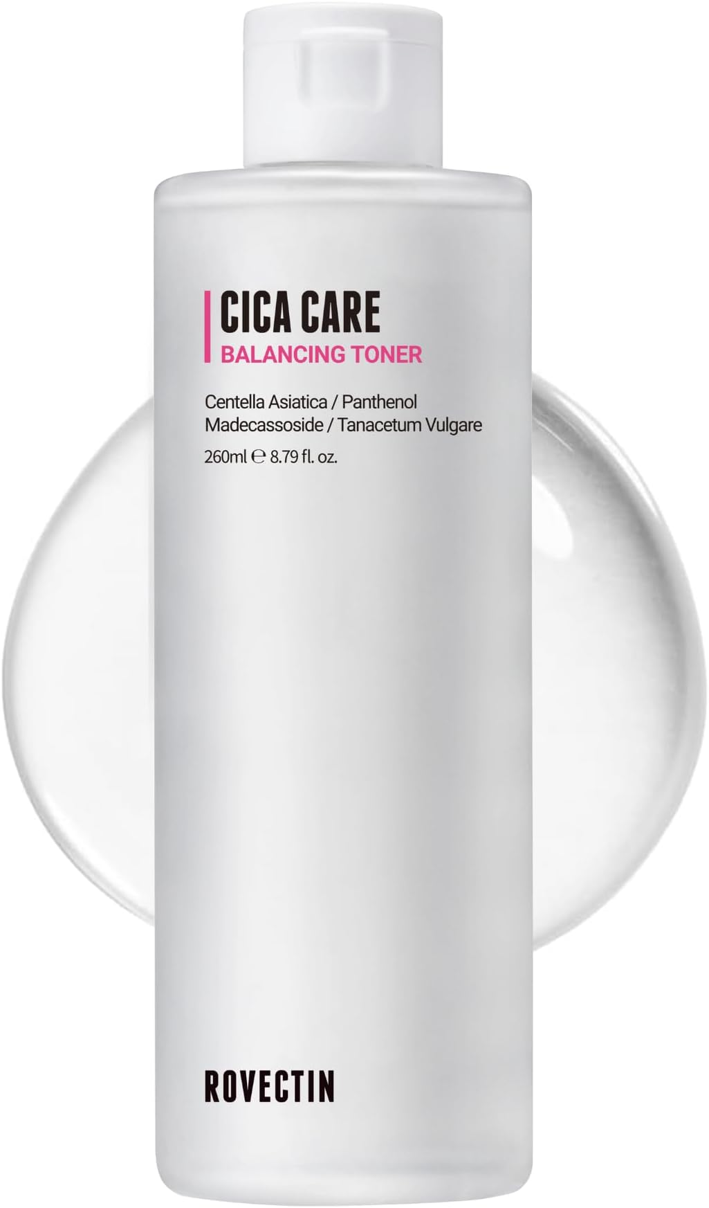 [Rovectin] CICA Care Purifying Toner - Soothing Facial Toner for Sensitive and Irritated Skin with Houttuynia Cordata Extract and Madecassoside (8.8 Fl. oz)