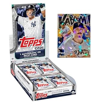 Amazon.com: 2025 Topps Series 1 Baseball Sealed Hobby Box (1