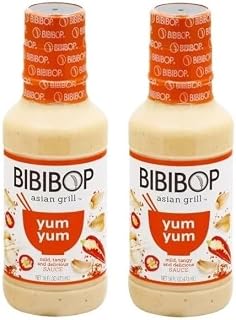 Generic Bibibop Yum Yum Sauce - Mild, Tangy and Delicious Sauce - 16 oz - Pack of 2