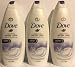 Dove Body Wash - Limited Edition - Winter Care - Net Wt. 22 FL OZ (650 mL) Each - Pack of 3
