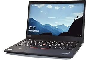 Lenovo ThinkPad T490 Laptop: A Sleek and Secure Workhorse