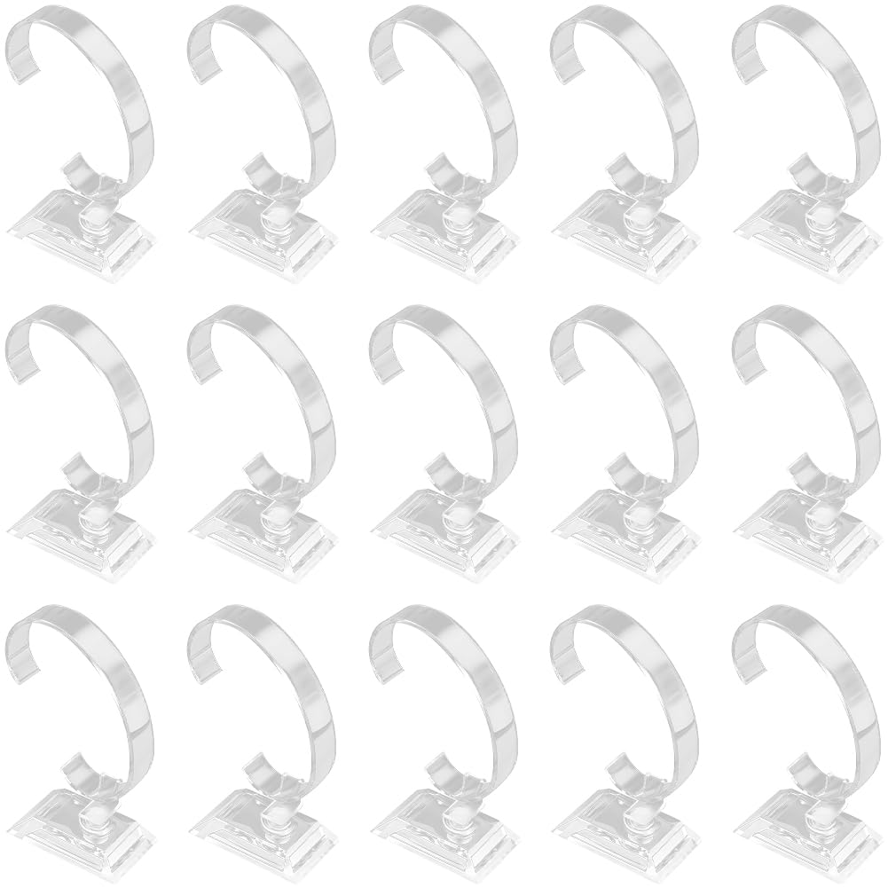 Présentoir à bijoux en acrylique transparent et support montre pour homme et femme