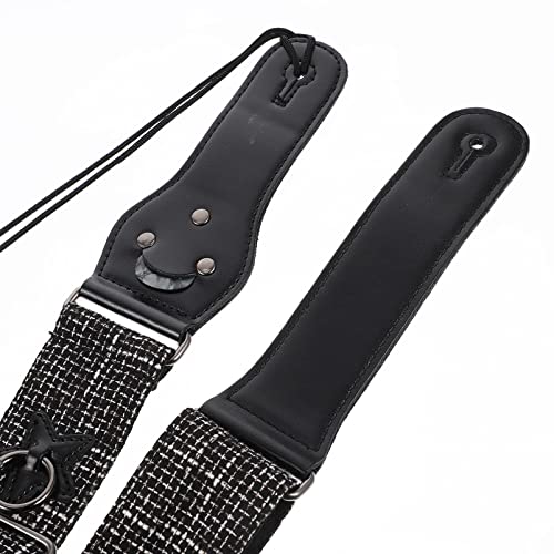 Vaguelly Sangle De Guitare Sangle De Ukulélé Sangle De Guitare Folk Réglable Lanière De Transport Portable Ceinture pour… - Les Beatles, Paul McCartney, John Lennon, RIngo Starr, George Harrison Vaguelly Sangle De Guitare Sangle De Ukulélé Sangle De Guitare Folk Réglable Lanière De Transport Portable Ceinture pour… – Image 3