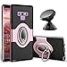 Samsung Galaxy Note 9 Case - eSamcore Ring Holder Kickstand Cases + Dashboard Magnetic Phone Car Mount [Rose Gold]