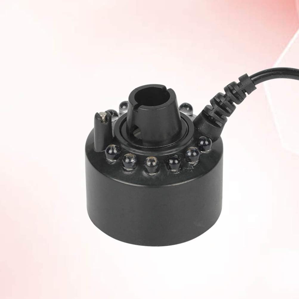 Balacoo LED Mist Maker Mini Mister Fogger Water Fountain Pond Fog Machine Atomizer Air Humidifier for Water Fountain Pond Rockery Vase Birdbath Decor : Home & Kitchen