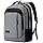 Monsdle Travel Laptop Backpack Anti Theft Backpacks with USB Charging Port, Travel Backpacks Business Work Bag 15.6 Inch College Computer Bag for Men Women, Grey