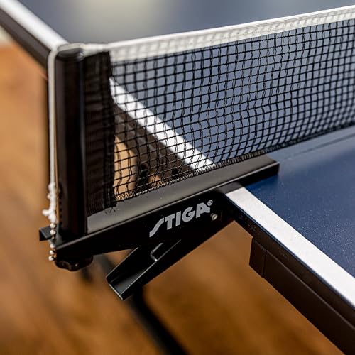 STIGA Premium Clipper 72" Regulation Table Tennis Net and Post Sets - Easy Set Up and Spring Activated Clip ping pong net set by STIGA - Image 2