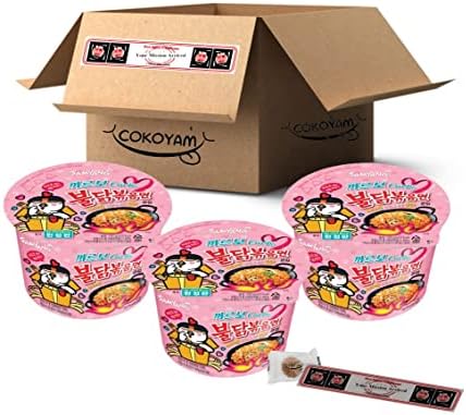 [Samyang] Carbo Spicy Chicken Fried Cup Noodles 105g × 3EA / Korean food / Korean ramen (overseas direct shipment)