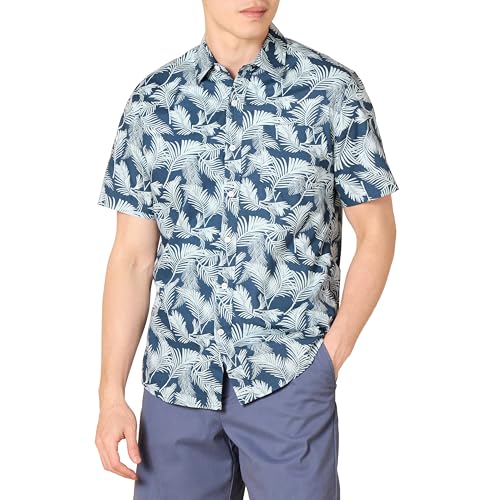 Amazon Essentials Camisa de Corte Ceñido con Mangas...