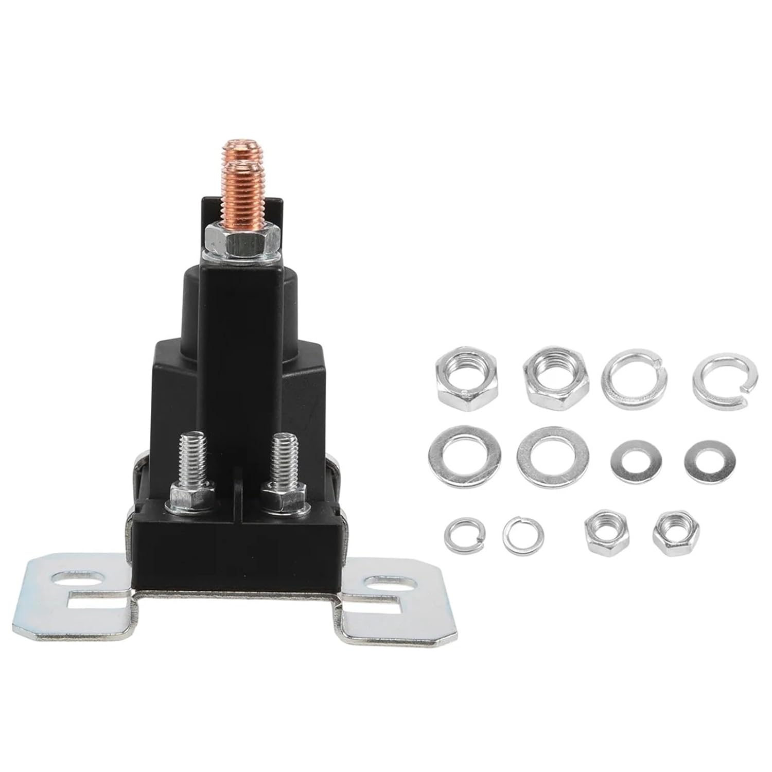 Starter Solenoid Dual Battery Isolator Relay Start On/Off 4 Pin for Car Power Switch