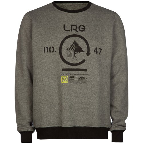 Amazon.com: LRG Men's Retro Eternity Crew Sweatshirt, Charcoal