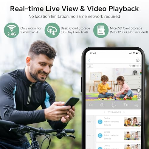 AI Smart Home Surveillance Camera