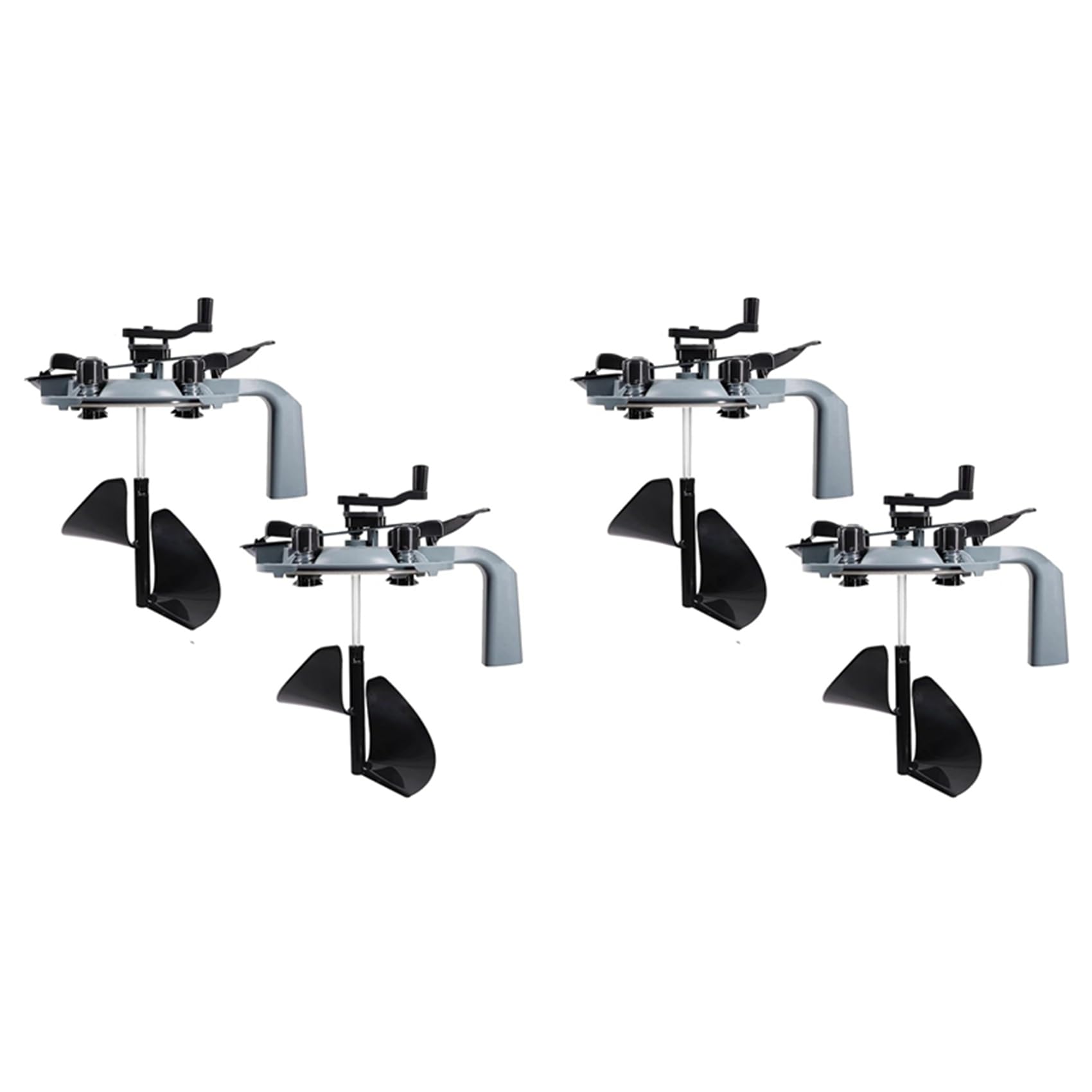 Jnchdghwa As Shown 4 Pcs Paint Mixing Mate Lid 1 Gallon Paint Can Mixer With Hand-Crank Drip Free Car Paint Dispenser Mix Paint Evenly