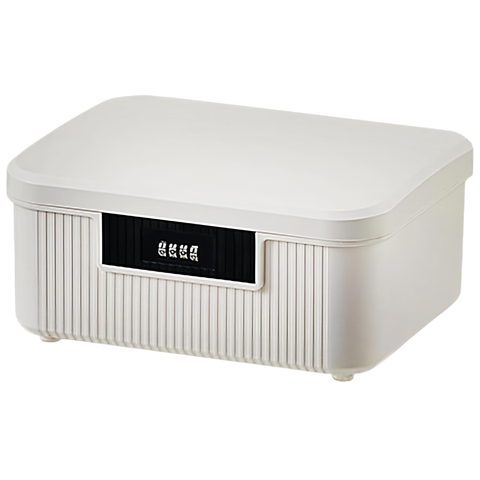 2-layer lockable box, 9L combination lock, medicine box, medicine storage box with combination lock, medicine box, medicine case, small, lockable for medication, sweets, valuables