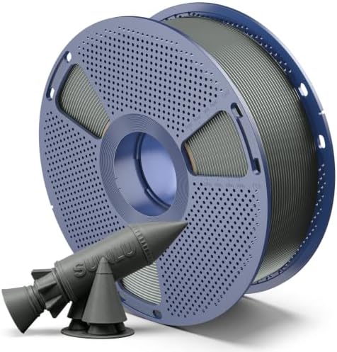 SUNLU PETG 2.0 3D Drucker Filament, Weniger Fadenbildung, Robust und Glatte | Verbesserte PETG 2.0 Formel, 5.196 kJ/m² Impact PETG, Premium 3D-Druckerfilament, Vakuumverpackt, 1KG