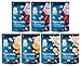Gerber Yogurt Melts, Variety Pack, Mixed Berry + Peach + Banana Vanilla, 1oz (Pack of 7)
